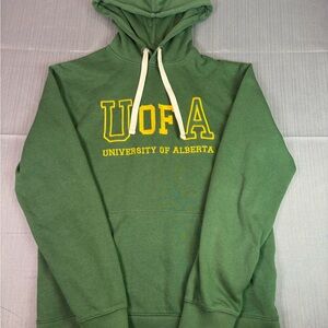 U of A University of Alberta Green Hoodie by Elevate | Men’s Small